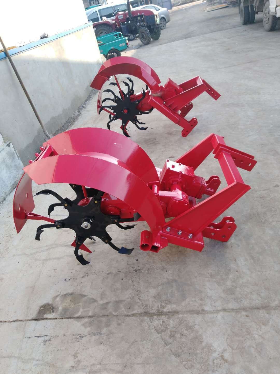 拖拉機配套側置開溝機 果樹施肥開溝機鋤草開溝機器批發零售