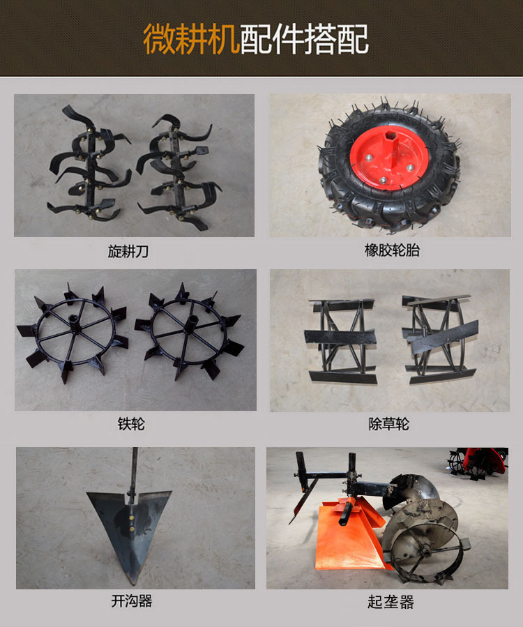 微耕機配件搭配