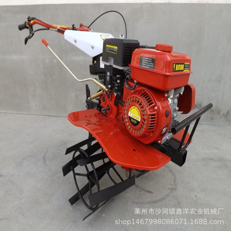 微耕機(jī)汽油微耕機(jī)小型松土機(jī)旋耕起壟除草開溝柴油耕地機(jī)廠家直銷