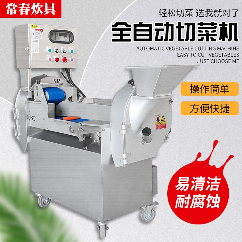 廠家銷售多功能雙頭切菜機商用切菜機大頭球莖果蔬數(shù)控切菜機