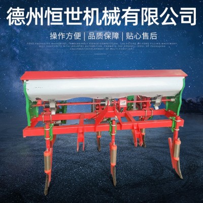 廠家源頭工廠拖拉機帶六行油菜小顆粒種子播種機 多行蔬菜播種機