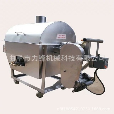 電加熱菜籽炒籽機規(guī)格 燃氣芝麻炒貨機 滾筒炒貨機廠家