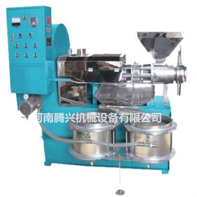 新型冷熱兩用花生榨油機 棉籽榨油機 大豆菜籽螺旋榨油機產(chǎn)品三包