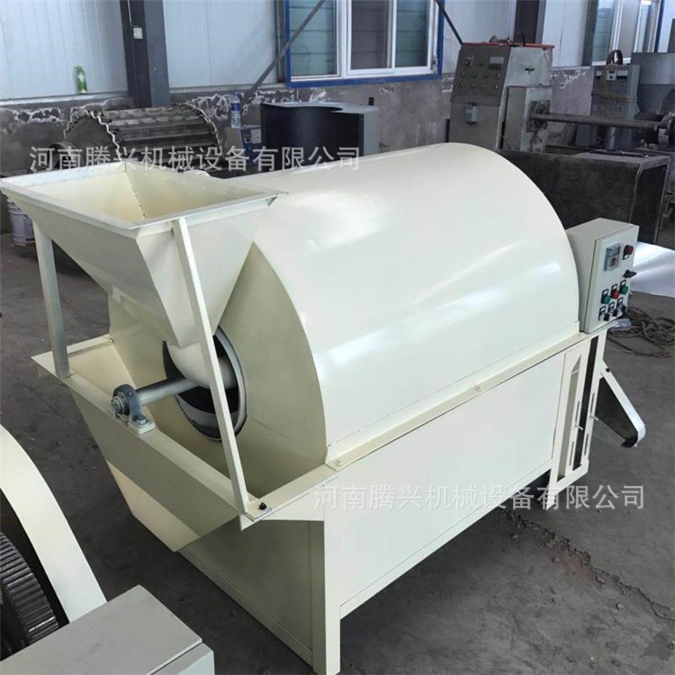 炒貨店專用炒貨機 大豆電加熱滾筒炒貨機 榨油用節(jié)能炒鍋