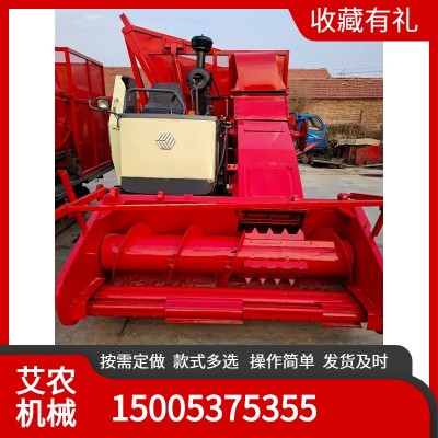 廠家直供地滾刀青儲機 履帶式地滾刀青儲機 飼料收割地滾刀青儲機