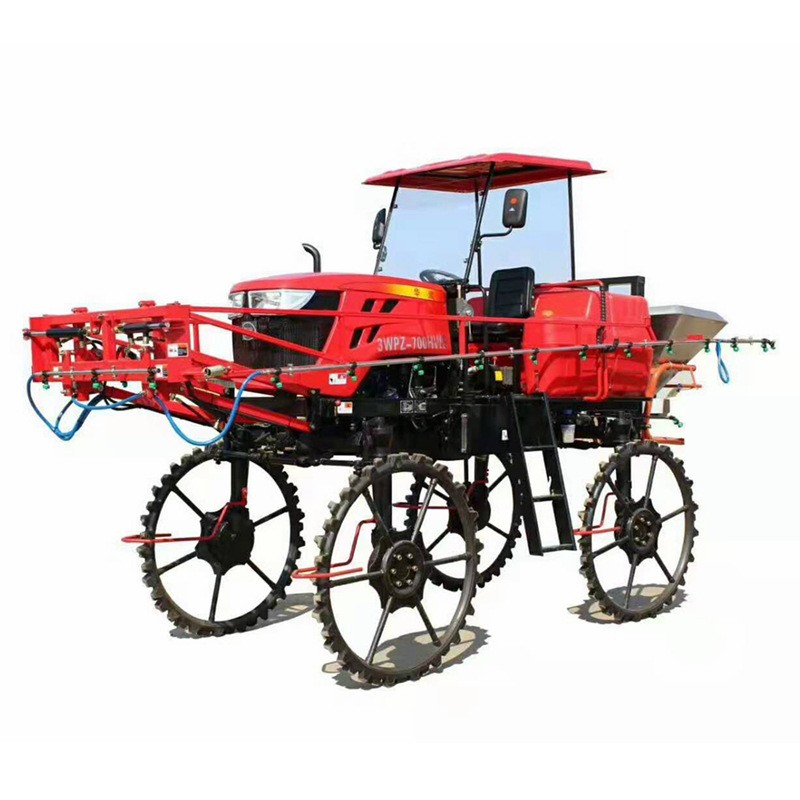 四輪自走式打藥機 農業自走式殺蟲噴藥機 自走式施肥機