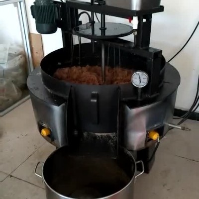 油坊夾層攪拌炒料機 商用榨油配套設(shè)備 全自動電加熱攪拌翻炒鍋