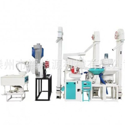 全自動大米加工生產線設備 谷物脫殼去皮碾米機