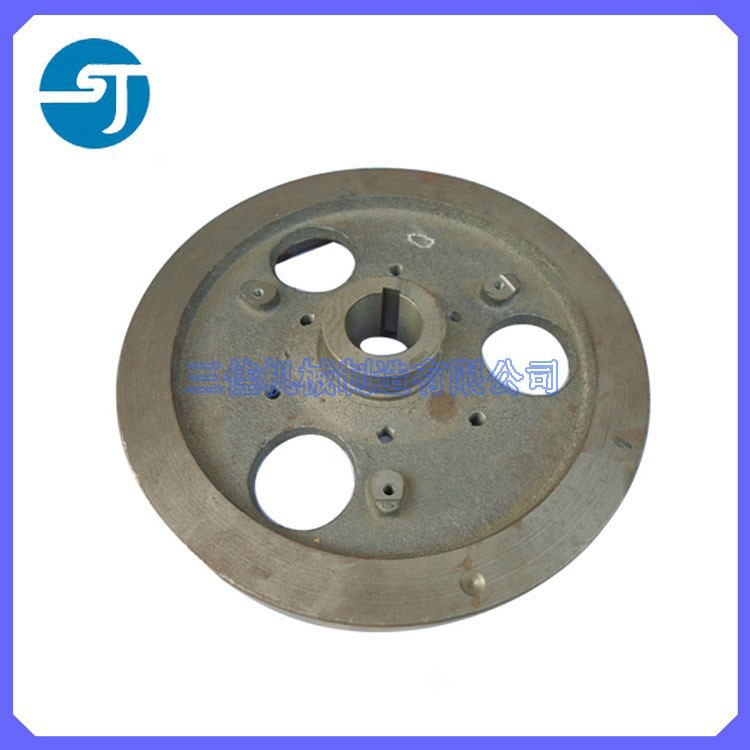 龐口批發單缸柴油機農機配件 山東泰安廠家直銷 ZS1115柴油機飛輪