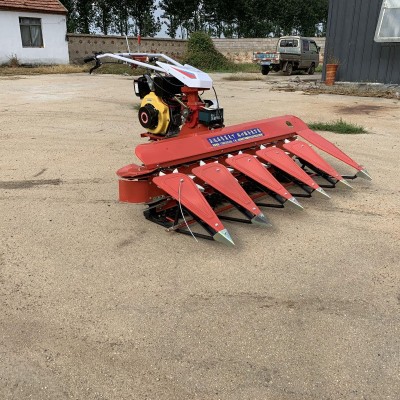 秸稈作物割曬機山地移動型割曬機 汽油一體割曬機