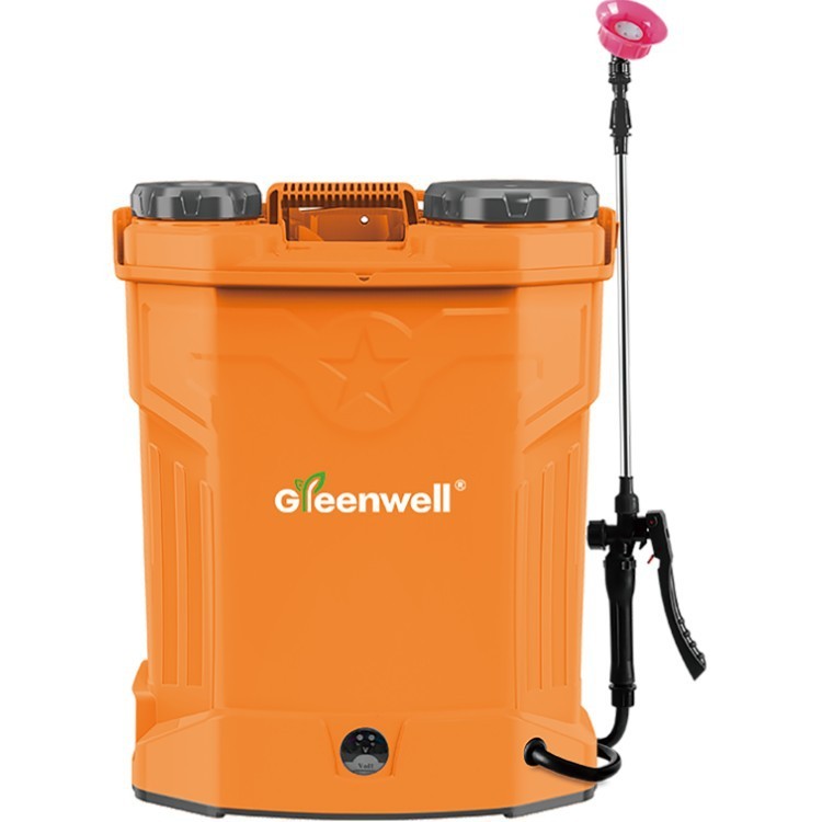 新款20L農用電動噴霧器背負式高壓噴霧器打藥機鉛酸鋰電噴霧器