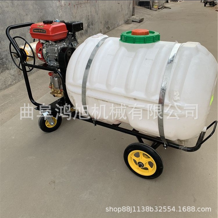 果園推車式汽油噴霧器 園林果樹(shù)高壓噴霧器 養(yǎng)殖場(chǎng)消毒機(jī)