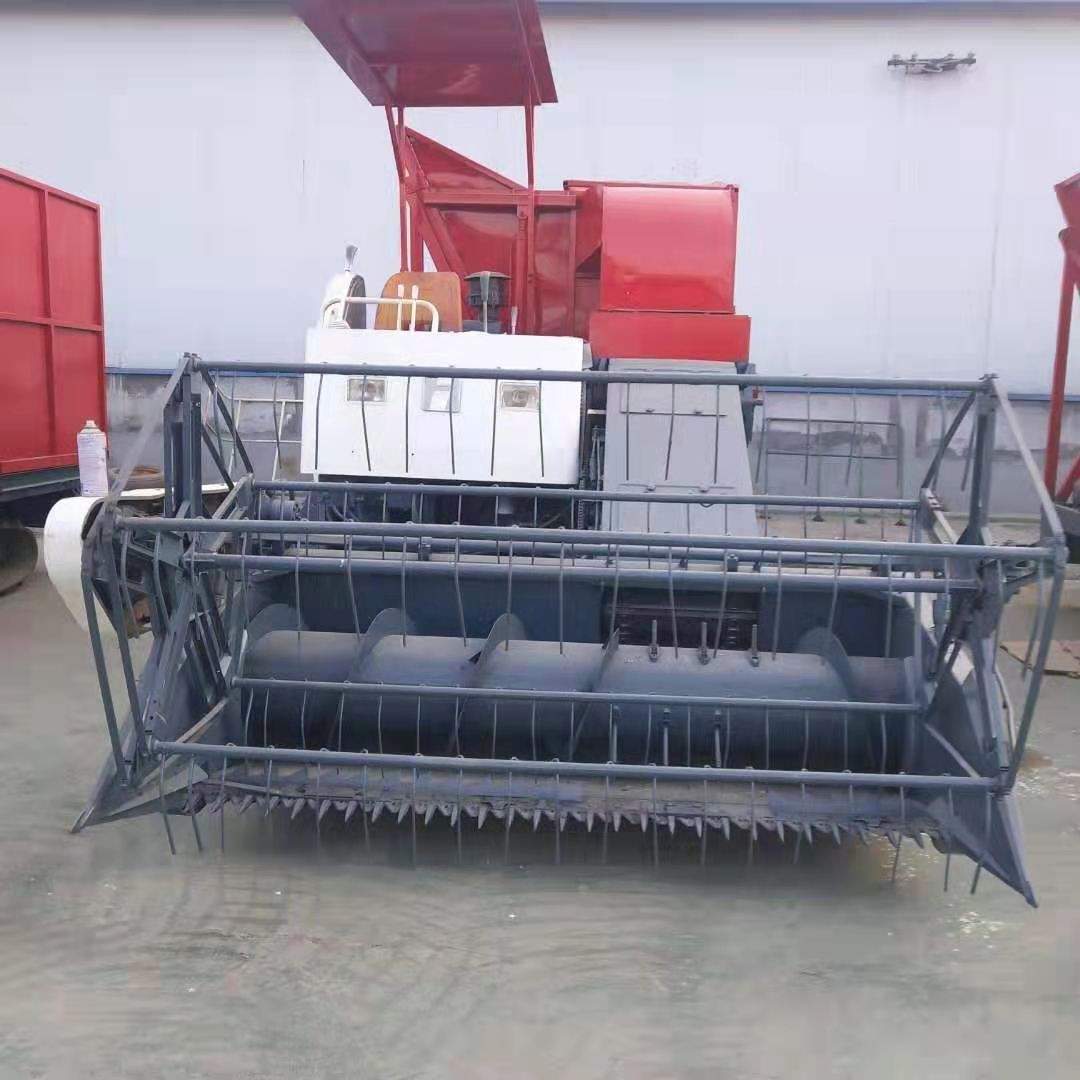 新款剪刀割臺履帶式青儲機 皇竹草油菜稈收割機 小型青貯收獲機