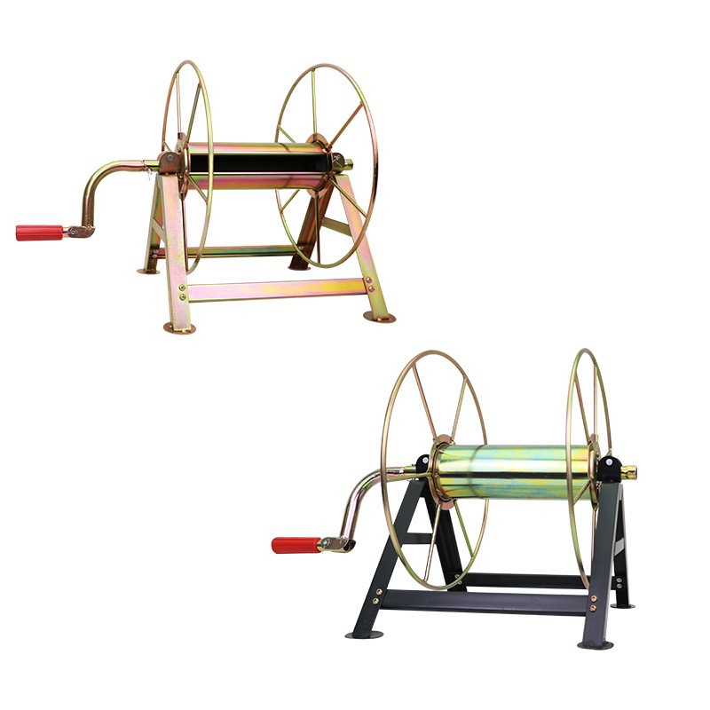 農用打藥機高壓噴霧管繞管機卷管機器收搖膠管架子加厚繞管車100m