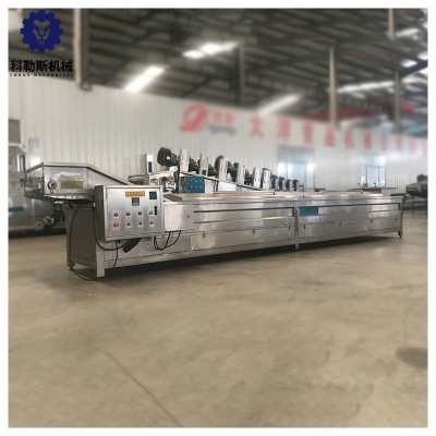 科勒斯LPT8000連續(xù)漂燙線蔬菜巴氏殺菌流水線多功能低溫殺菌設備