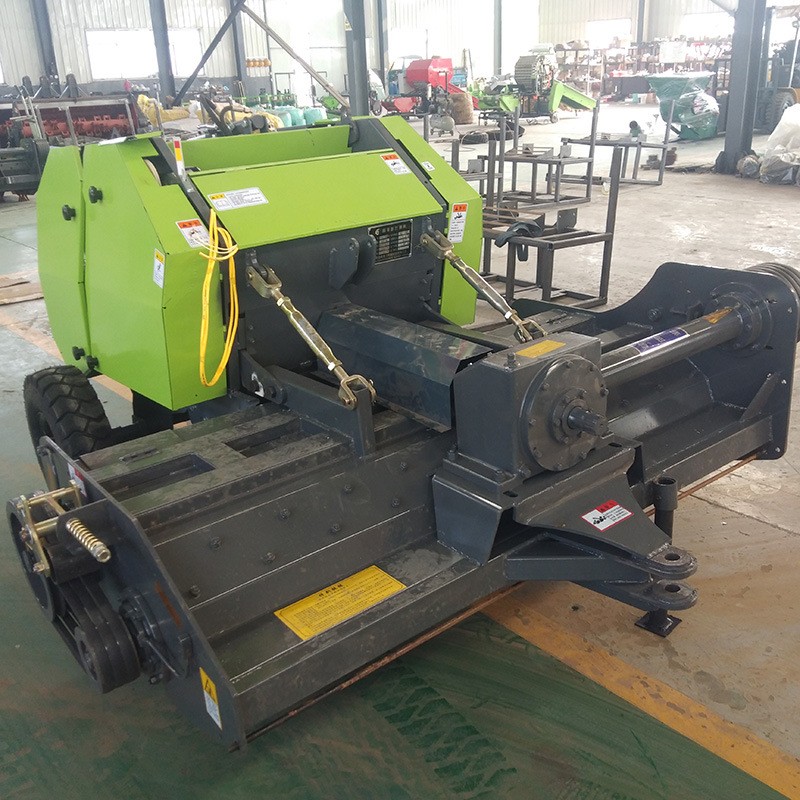 廠家定制小麥秸稈打捆機 小型玉米稻草打捆機 秸稈粉碎打捆一體