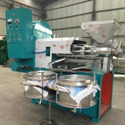 全自動螺旋榨油機多少錢 菜籽花生芝麻大豆榨油機生產(chǎn)線