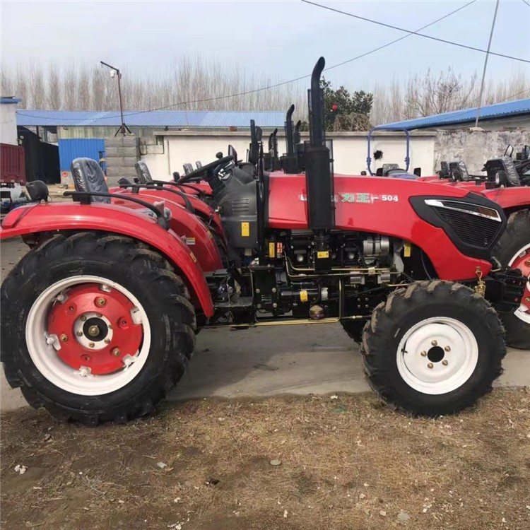 丘陵農用拖拉機帶秸稈還田機 四輪90馬力水田輪耕地機 補貼拖拉機