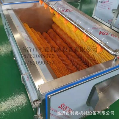 廠(chǎng)家直售不銹鋼牛羊頭蹄全自動(dòng)毛輥清洗機(jī) 蓮藕生姜清洗機(jī) 利鑫