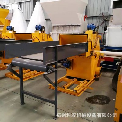 800型強制進料樹枝粉碎機 棉花枝碎料機 食用菌料菇木粉碎機價格