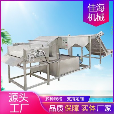 大型生姜清洗設備 地瓜噴淋式氣泡清洗機 大姜洋蔥果蔬清洗設備