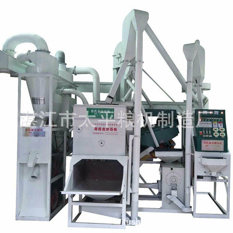 廠家全自動碾米機(jī) 廣西南寧客戶現(xiàn)場使用案例大型生 產(chǎn)線