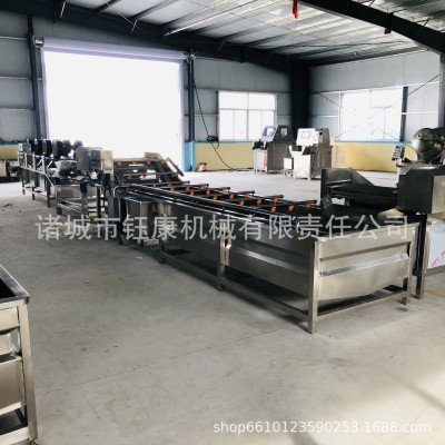 果蔬清洗機 蔬菜預(yù)制菜臭氧清洗流水線 全套預(yù)制菜清洗加工設(shè)備