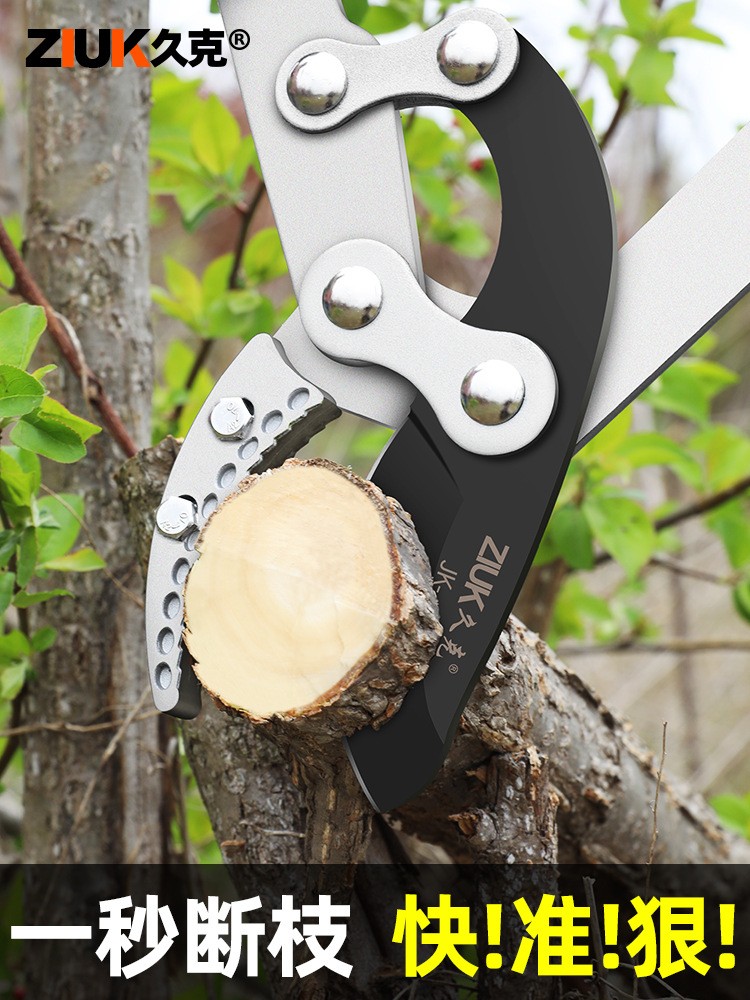 久克園林剪枝剪刀果樹修剪樹枝強力粗枝剪園藝修枝剪大力剪刀省力