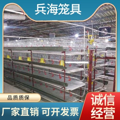 源頭廠家直供半自動肉雞籠鍍鋅肉雞籠雞籠子批發(fā)半自動化養(yǎng)殖設備