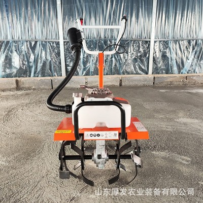 多功能微耕機旋耕機小型四驅農用柴油耕地機家用犁地開溝機定制
