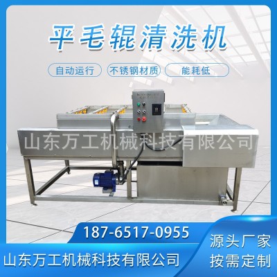 土豆紫薯紅薯去皮清洗機全自動豬頭豬蹄毛刷清洗設備海蠣子清洗線