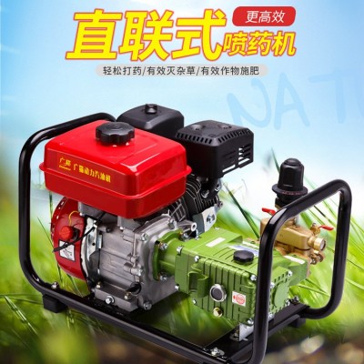 直聯式免黃油汽油高壓打藥機 農用三缸柱塞泵 噴霧器四沖程打藥機