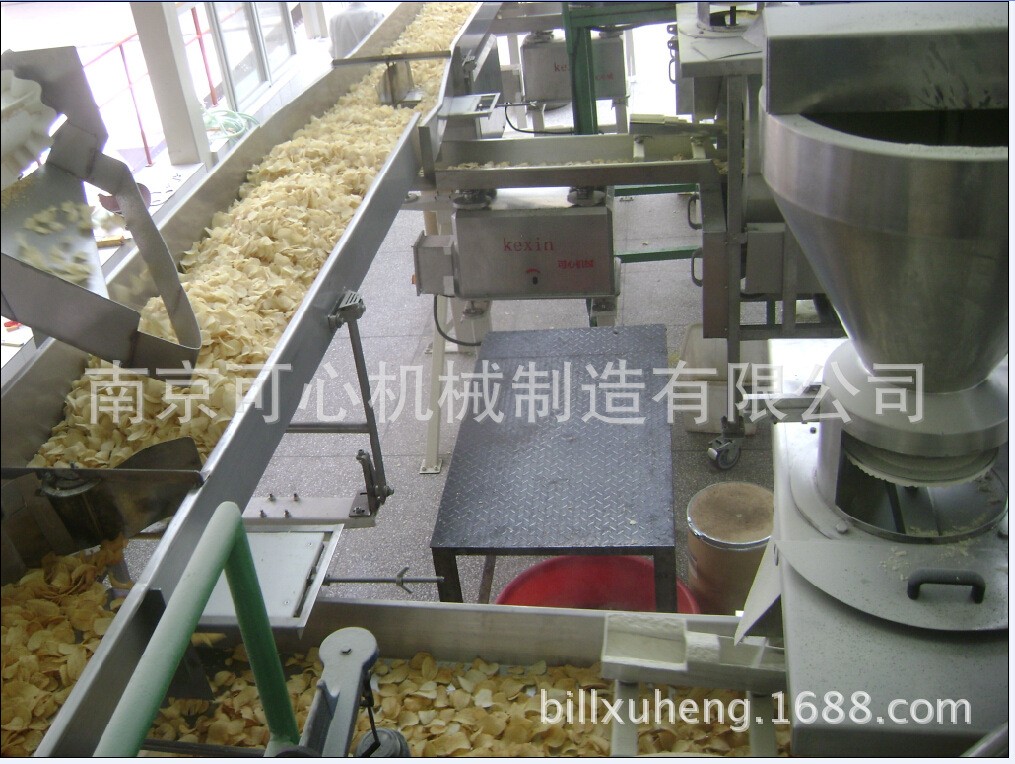 油炸機配套設備 薯片生產線輸送機 連續油炸機附機