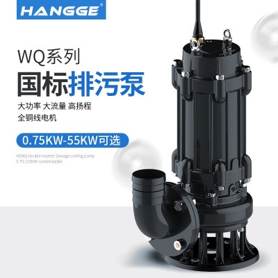 無堵塞潛水排污泵 高楊程工程潛水泵 大流量污泥化糞池抽糞 污水泵