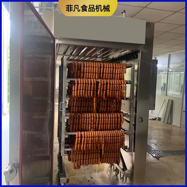 火山石烤腸設備 全自動多功能地道腸生產加工制作設備 地道腸設備