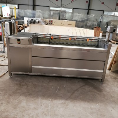 不銹鋼脫魚鱗機 毛輥去鱗設備 淡水魚去魚鱗機 海魚去鱗清洗機