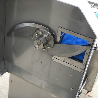 根莖類蔬菜類切片切絲機(jī)柜式商用切絲機(jī)大功率大口徑帶面板切丁機(jī)