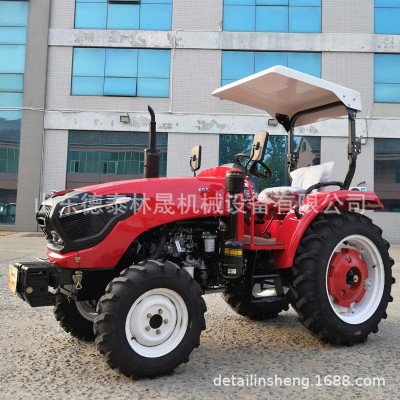 大馬力四輪拖拉機504果園大棚旋耕機田園管理機犁地機柴油開溝機
