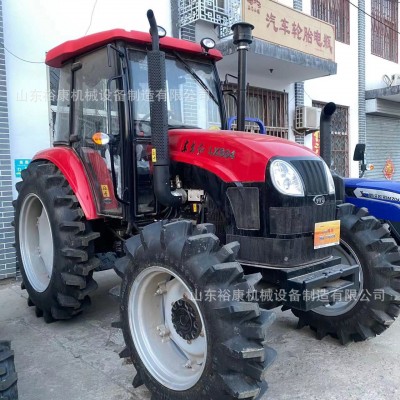 現車 東方紅LX804大橋農用四驅拖拉機國三四缸庫存犁地滅茬旋耕機