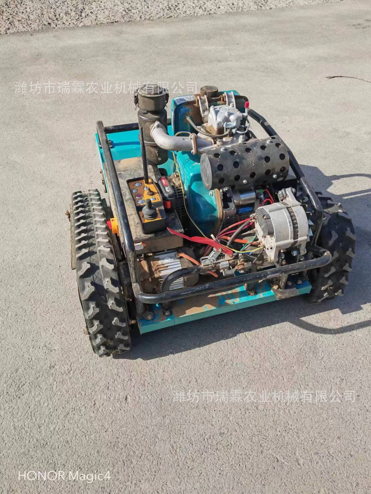 柴油遙控割草機全自動履帶式果園除草機草坪打草修剪園林除草荒草