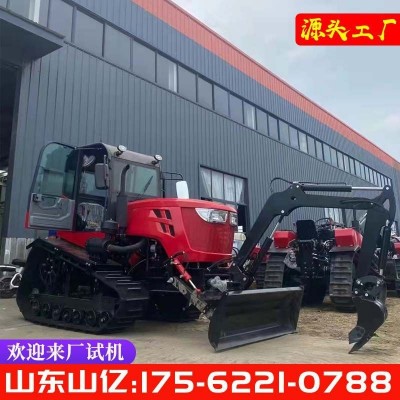 履帶式旋耕機 多功能果園田園管理機 農(nóng)用大棚乘坐式微耕機除草旋