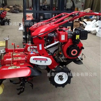 自走式種姜開溝起壟機 電啟動柴油開溝機 大蔥起壟回填機