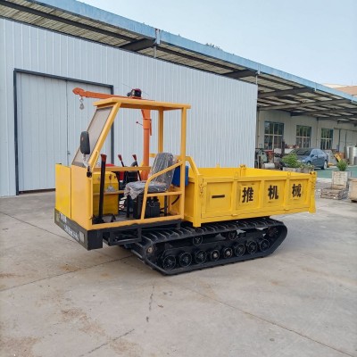 果園農用履帶運輸車 山地丘陵爬山虎車 工程4噸全地形自卸爬山王