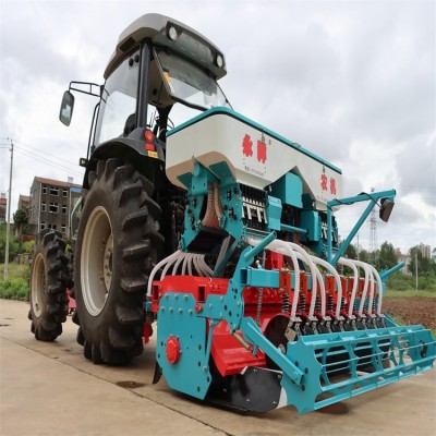 永祥16行播種施肥一體機 多功能旱地直播機