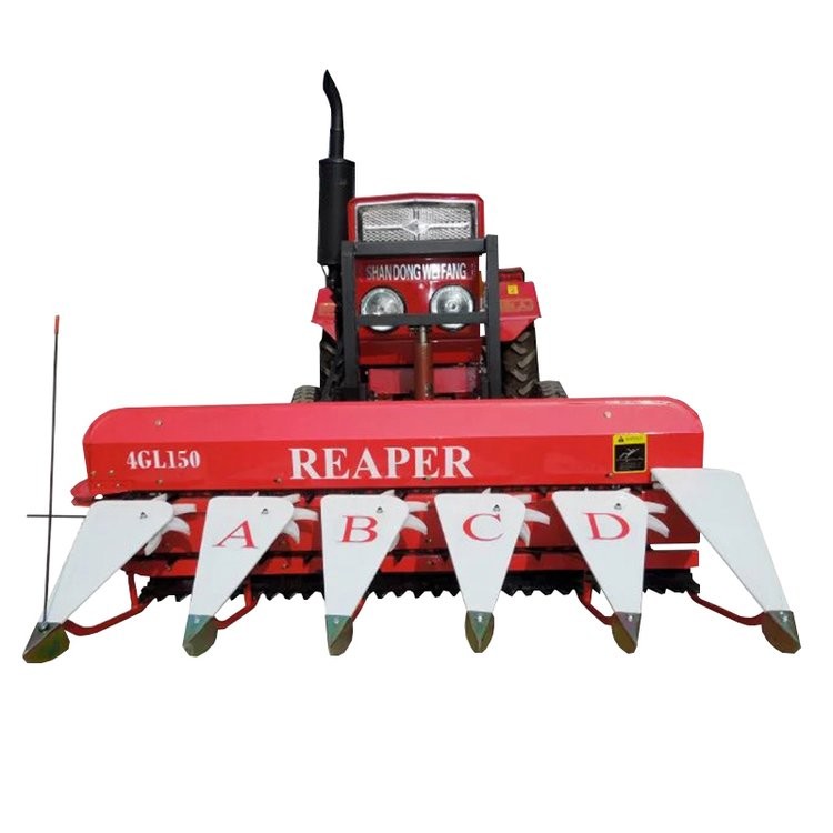 宇鑫 自走式藥材收割機(jī)艾草益母草夏枯草割曬機(jī)多功能 鋪放整齊