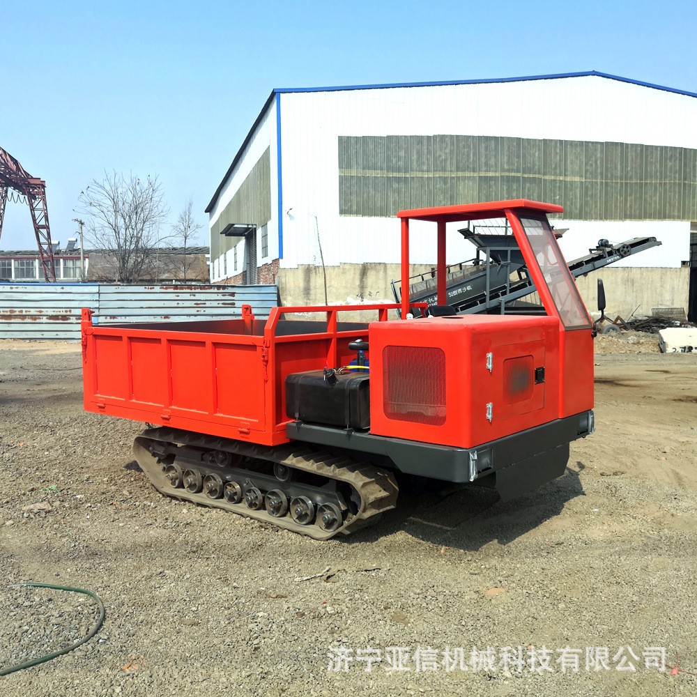 農(nóng)用全地形履帶運(yùn)輸車(chē) 果園自卸履帶農(nóng)用車(chē) 苗木綠化履帶隨車(chē)吊