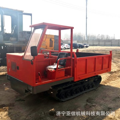履帶運(yùn)輸車廠家 小型手扶自卸翻斗式運(yùn)輸車 2噸農(nóng)用運(yùn)輸車