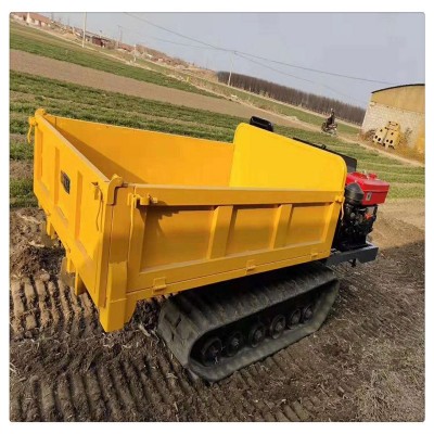 山地丘陵小型履帶運輸車 水利工程履帶運輸車橡膠履帶農用運輸車