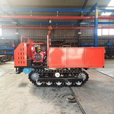 45°陡坡履帶式爬山虎農(nóng)用車 一米寬手扶腳踏式運(yùn)輸車 小型柴油機(jī)