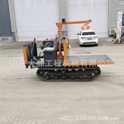 1噸手扶履帶爬山虎 小型履帶運輸車 1.5噸果園運輸車 履帶行走